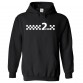 2 Tone Classic Unisex Kids and Adults Pullover Hoodie									 									 									